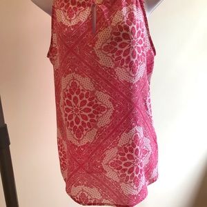 Sleeveless summer blouse